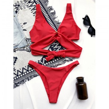 Push Up Bikini 2021 Sexy Bikini Set Women Swimwear Red Black White